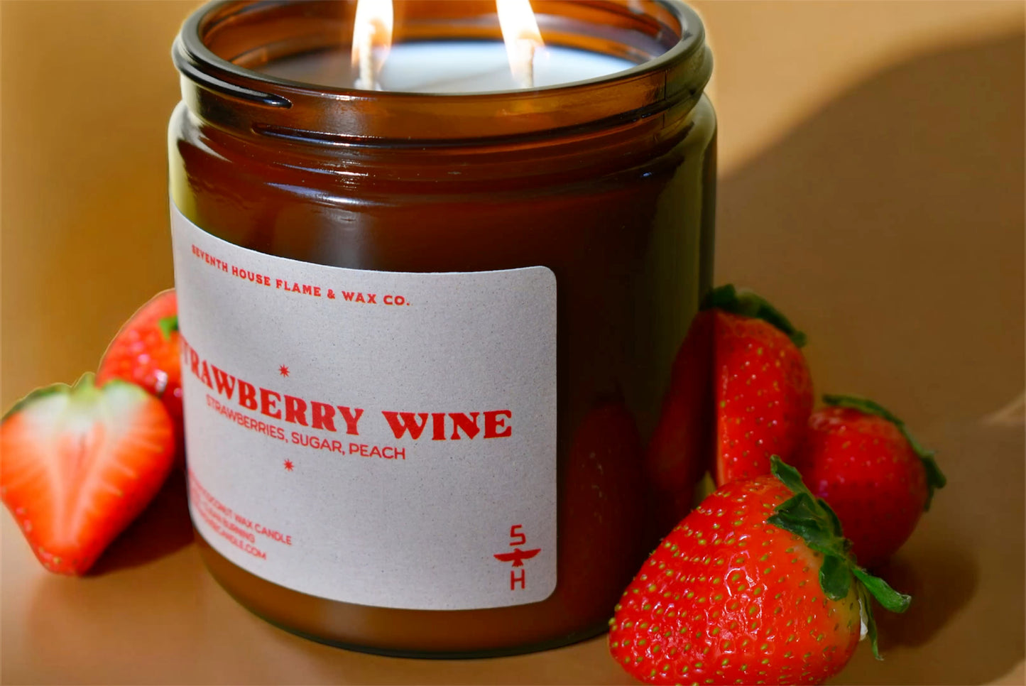 STRAWBERRY WINE - Strawberry, White Wine & Sugar