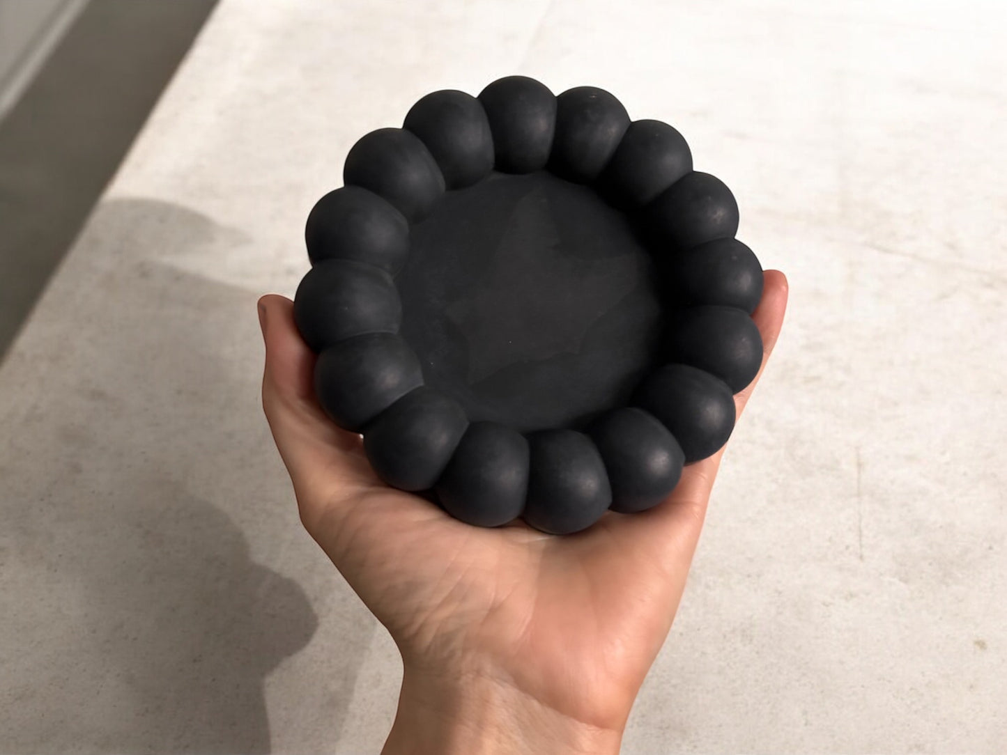 BUBBLE TRAY - Obsidian