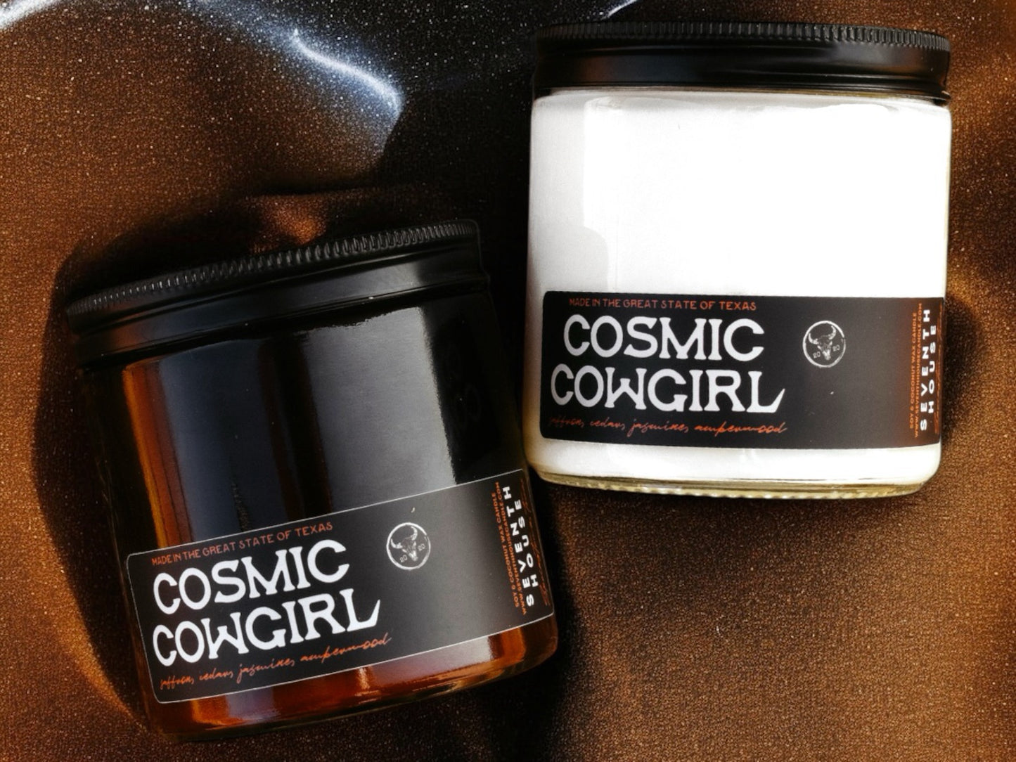 COSMIC COWGIRL - Saffron, Cedar & Amberwood