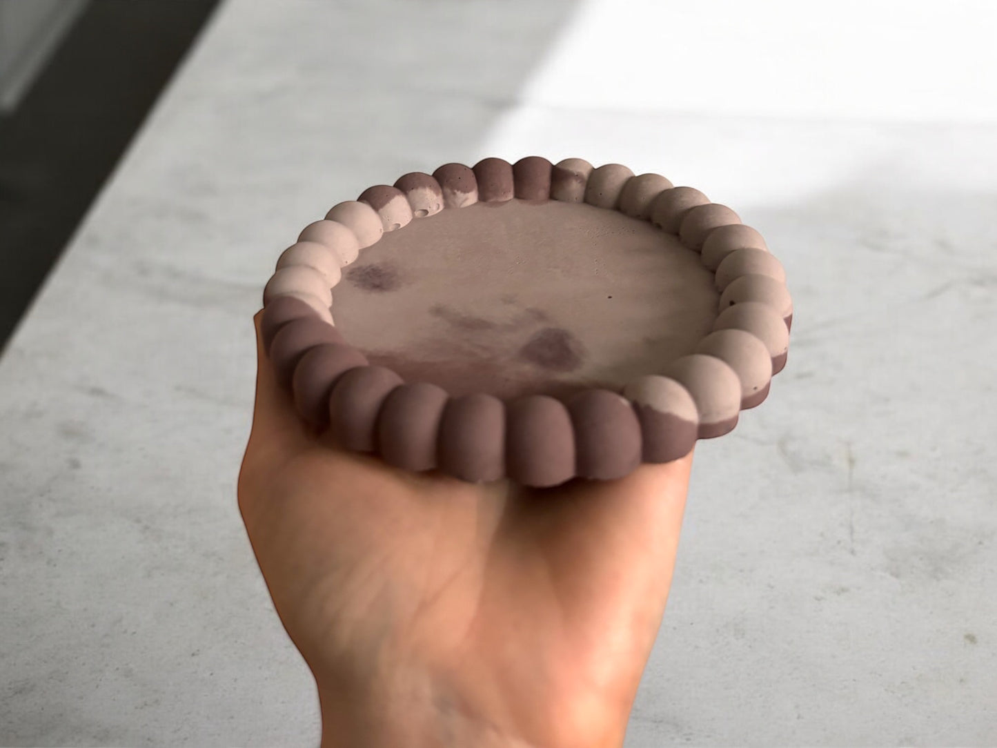 BUBBLE TRAY - Canyon Clay & Tan
