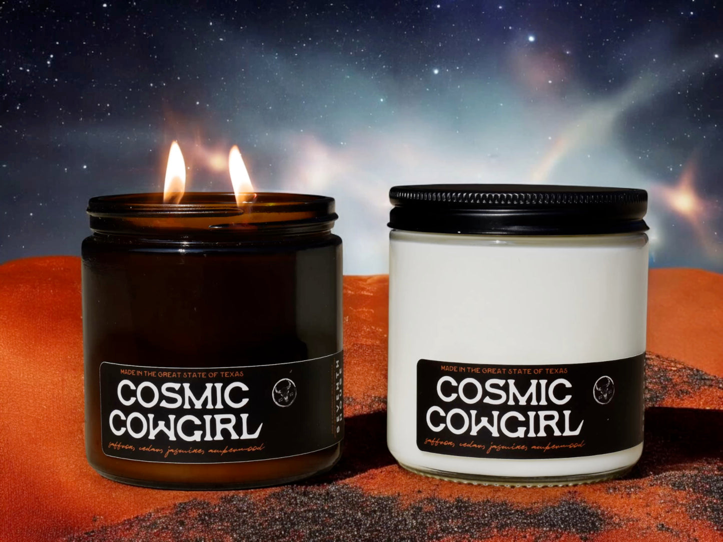 COSMIC COWGIRL - Saffron, Cedar & Amberwood