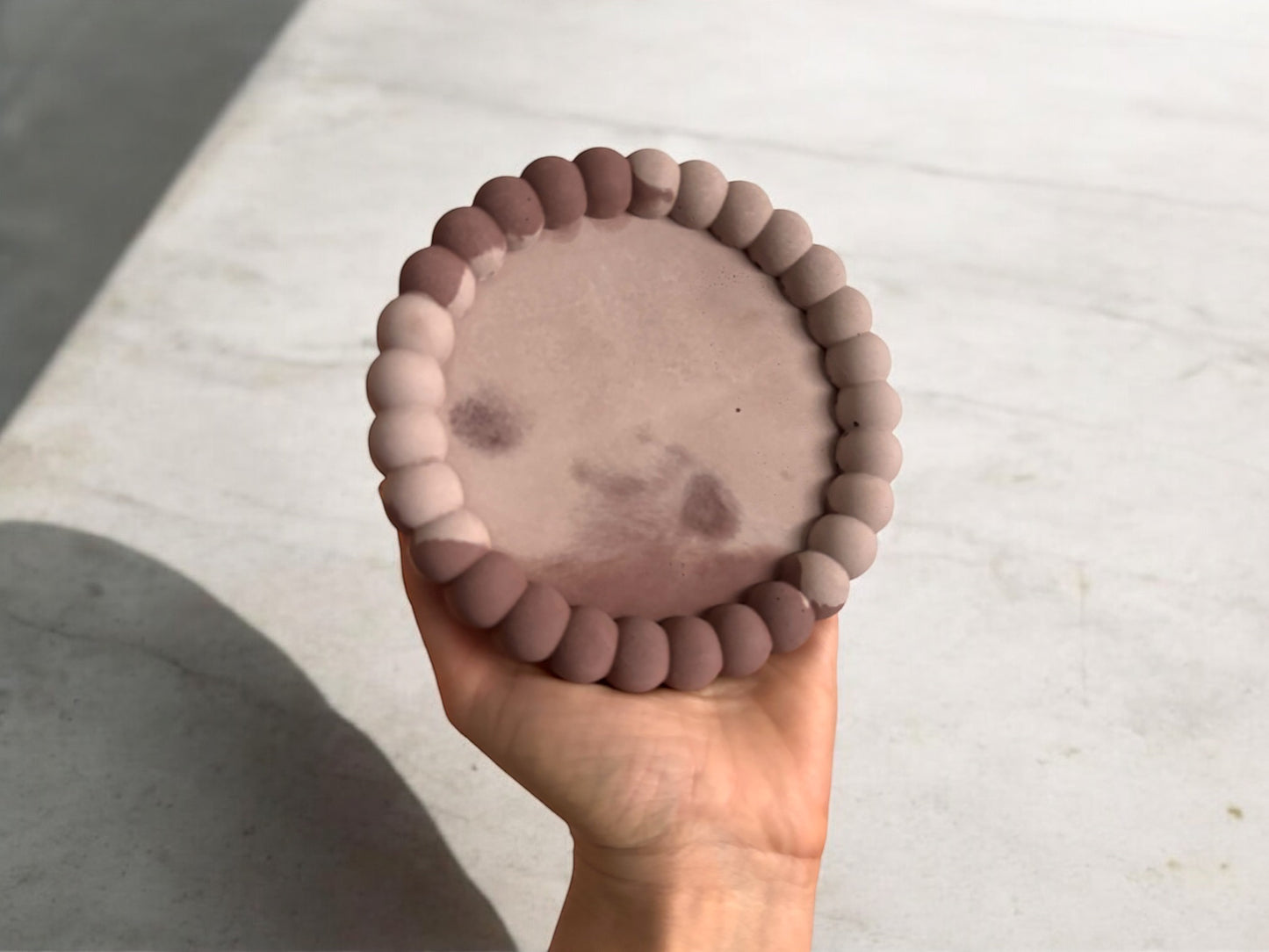 BUBBLE TRAY - Canyon Clay & Tan