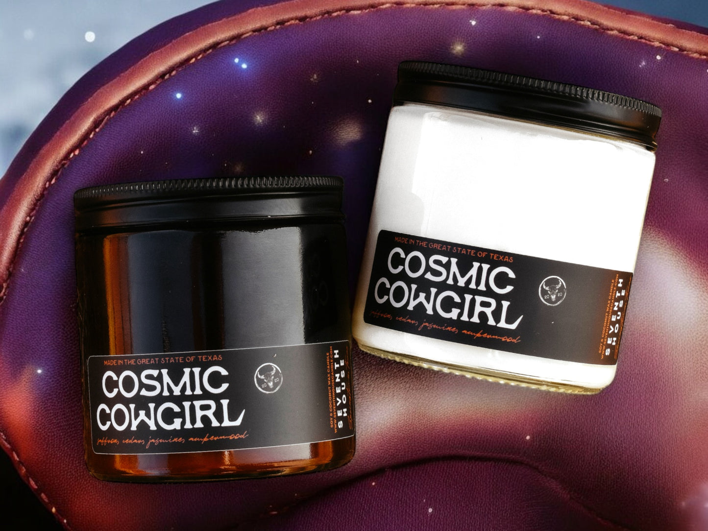 COSMIC COWGIRL - Saffron, Cedar & Amberwood