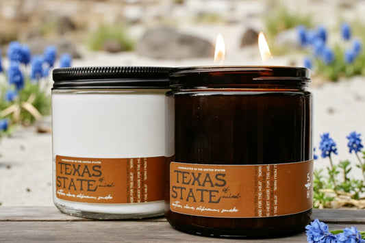 TEXAS STATE OF MIND - Leather & Smoke Candle
