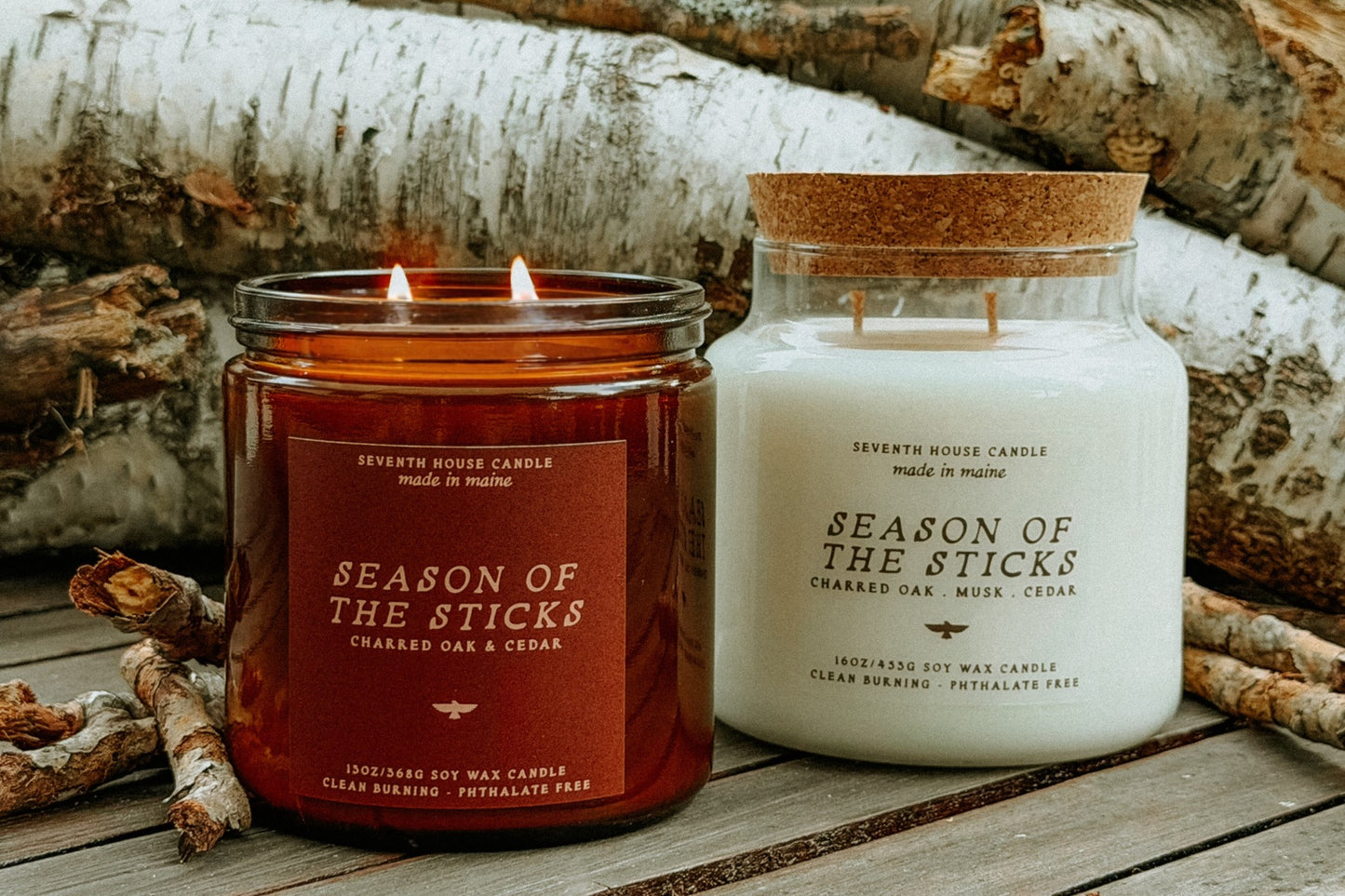 SEASON OF THE STICKS - Charred Oak & Cedar