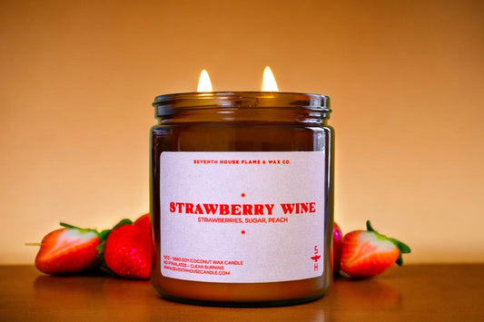 STRAWBERRY WINE - Strawberry, White Wine & Sugar