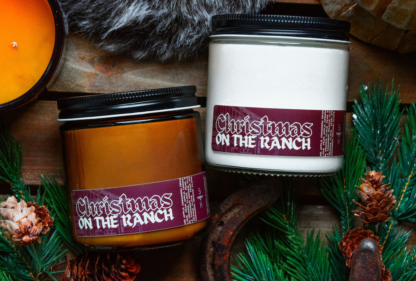 CHRISTMAS ON THE RANCH - Cinnamon, Apple, Pear