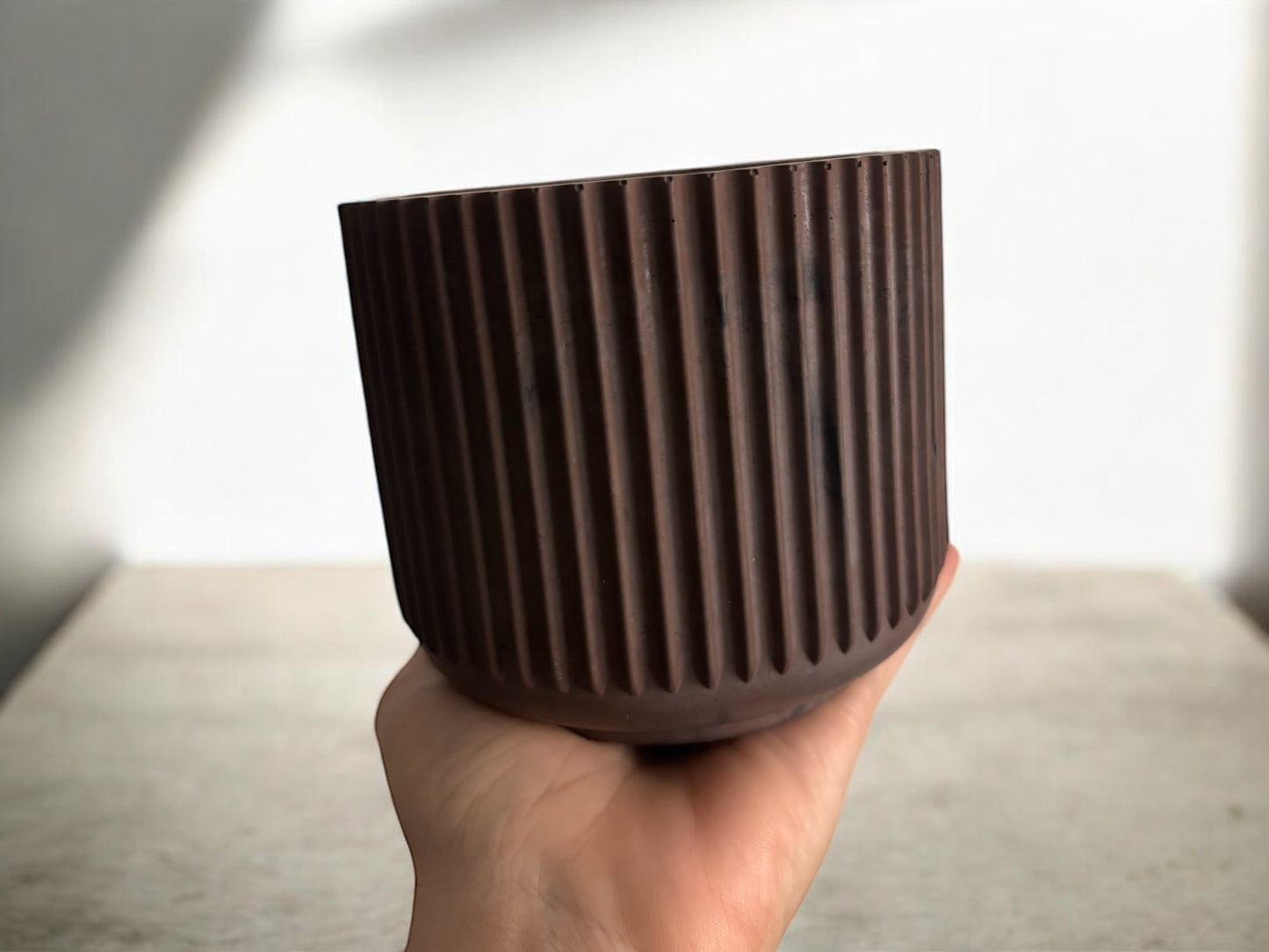PLEATED CANDLE - Bronco