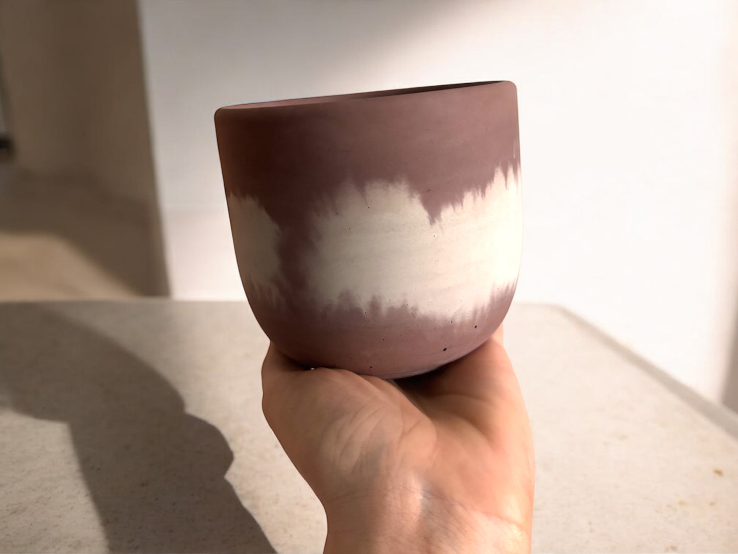 SMOOTH CANDLE - Canyon Clay & Tan