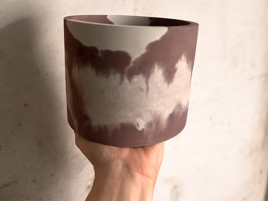 SUNDOWN PLANTER - Canyon Clay & Tan