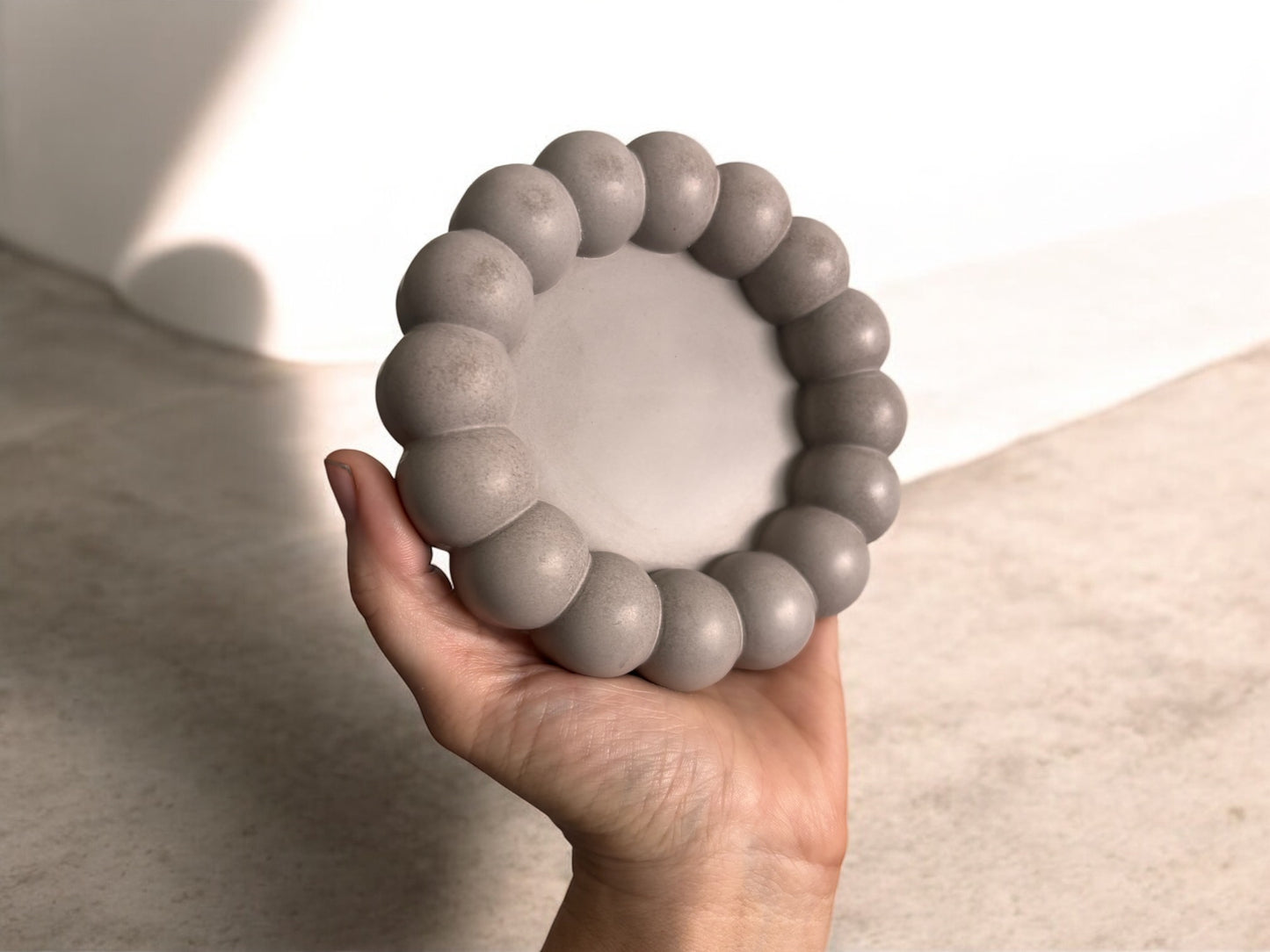 BUBBLE TRAY - Bone