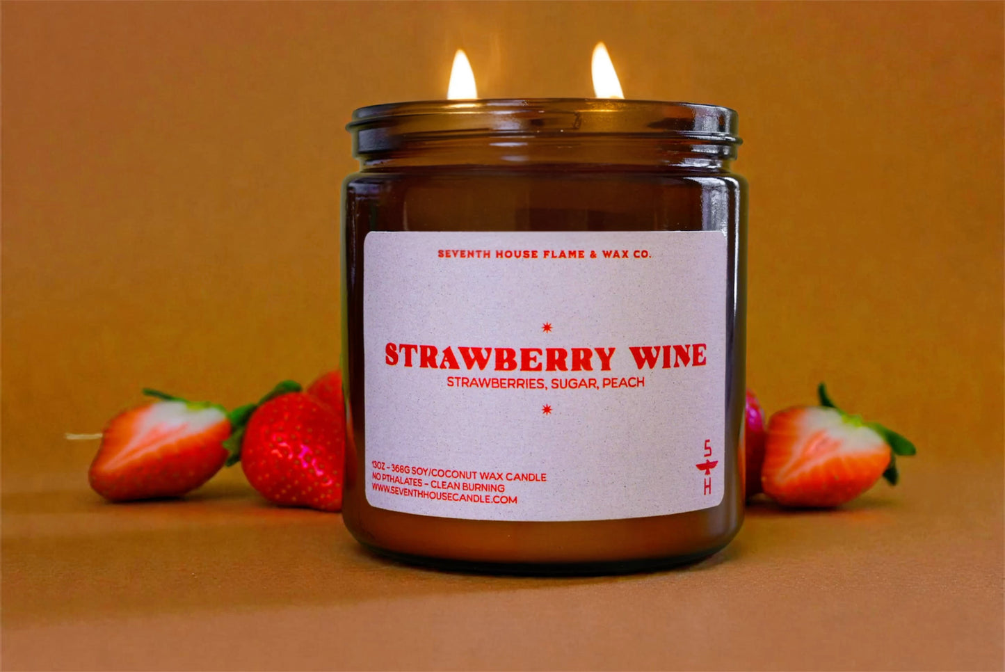 STRAWBERRY WINE - Strawberry, White Wine & Sugar