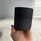 LAVA STONE CANDLE - Obsidian split