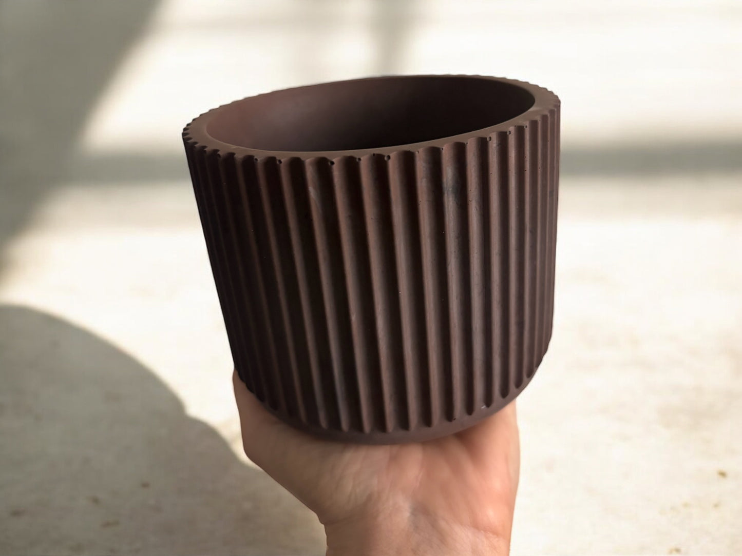 PLEATED CANDLE - Bronco