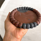 BUBBLE TRAY - Rust & Dark Grey