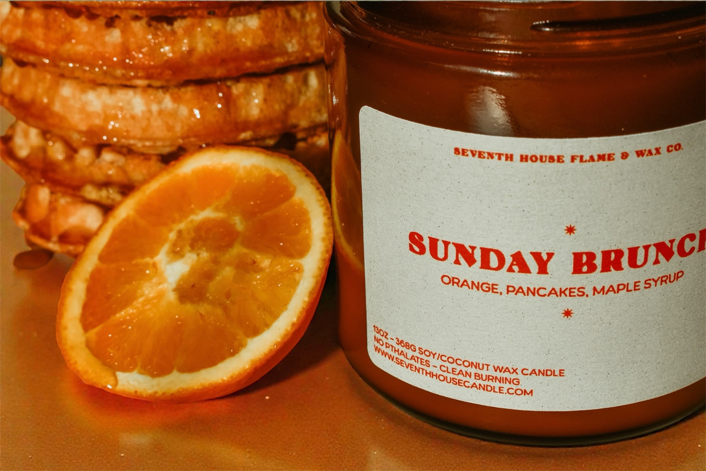 SUNDAY BRUNCH - Pancakes, Maple, Orange & Butter