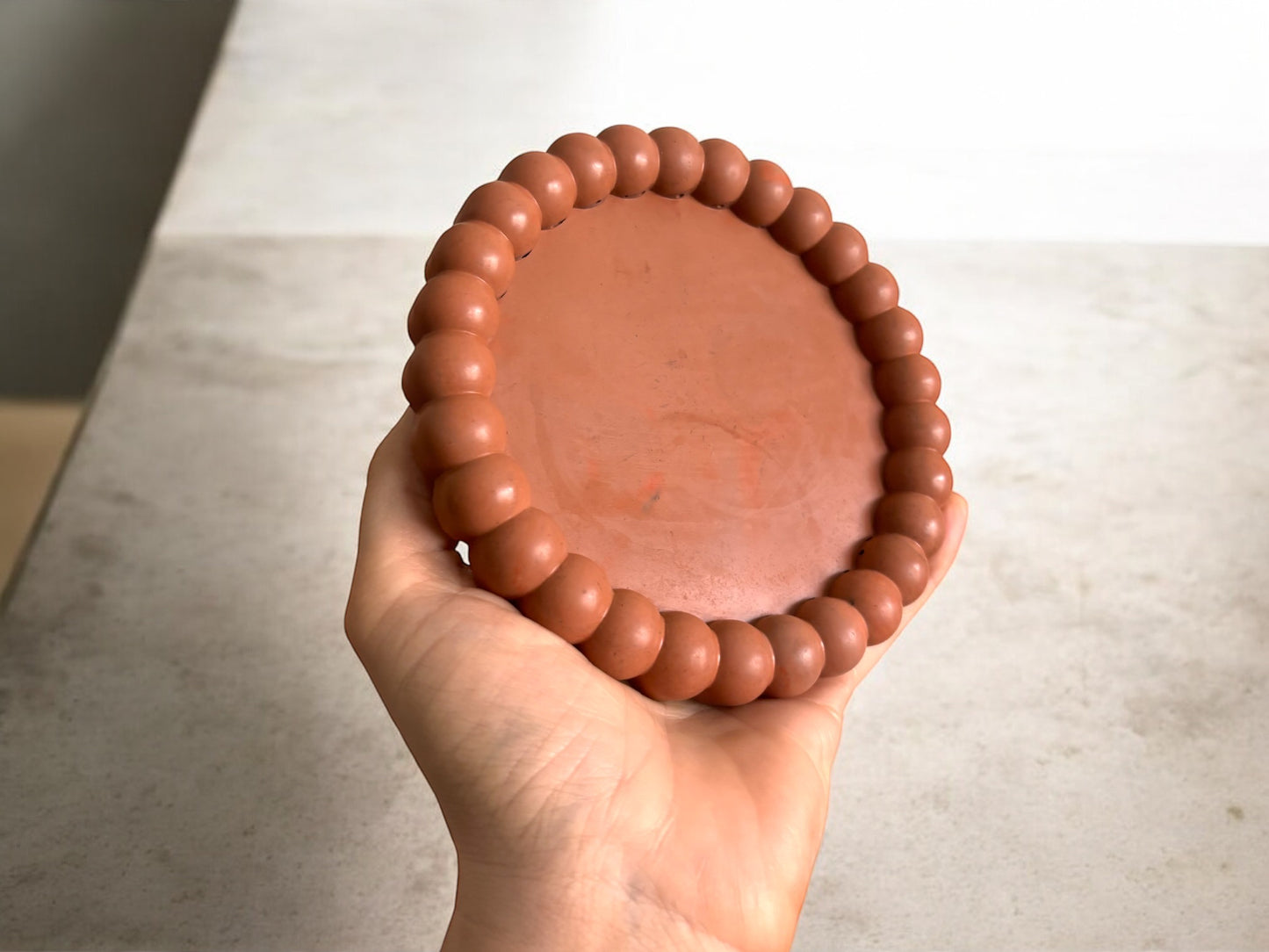BUBBLE TRAY - Terra Cotta
