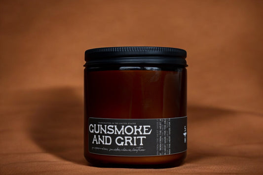 GUNSMOKE & GRIT - Gunpowder, Clove & Leather