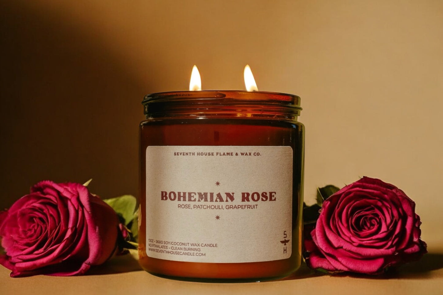 BOHEMIAN ROSE - Rose, Basil & Patchouli