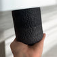 LAVA STONE CANDLE - Obsidian split