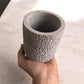 LAVA STONE CANDLE - Bone