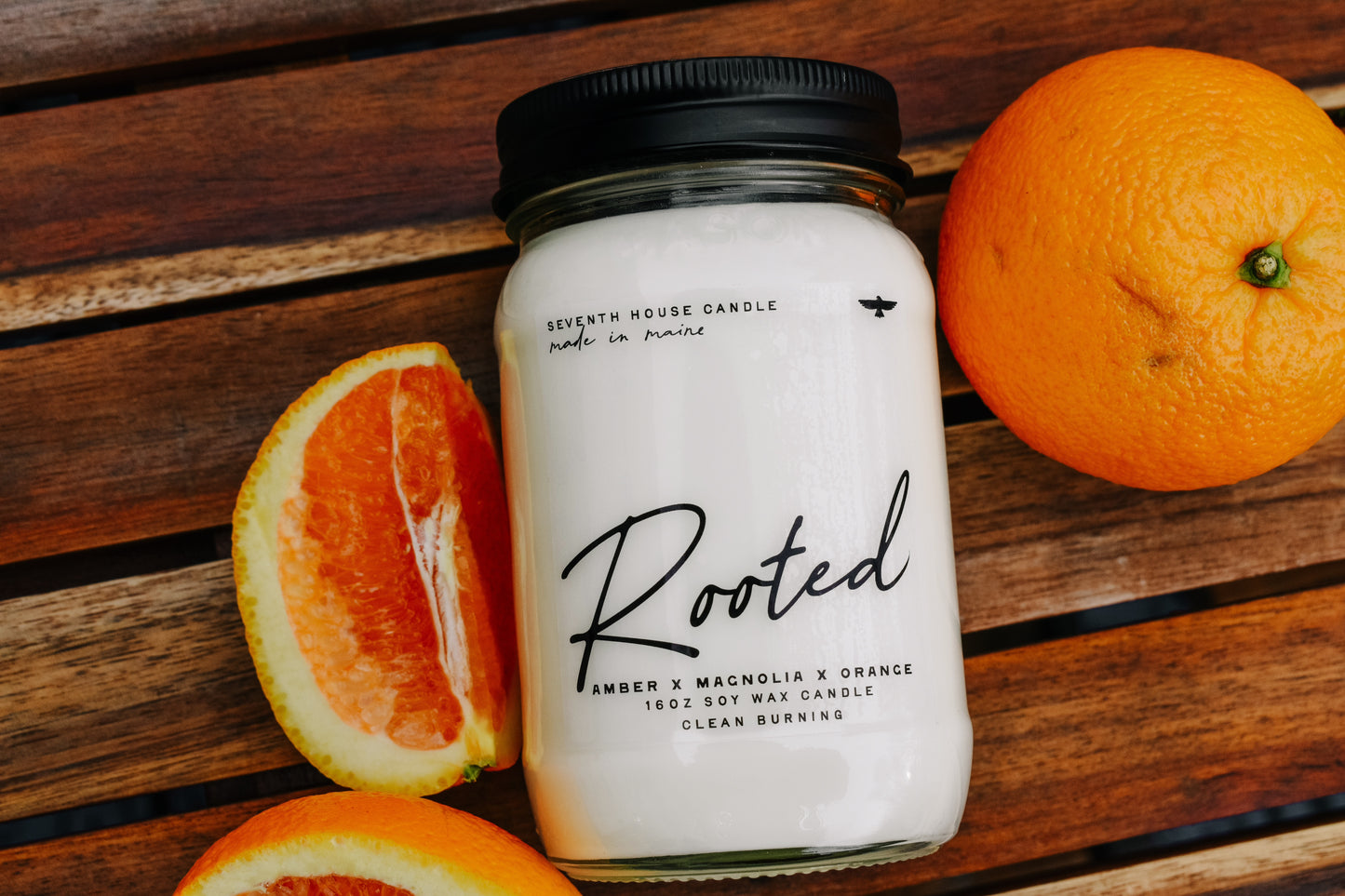 ROOTED - Amber, Magnolia & Orange