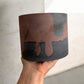 SUNDOWN PLANTER - Rust & Grey