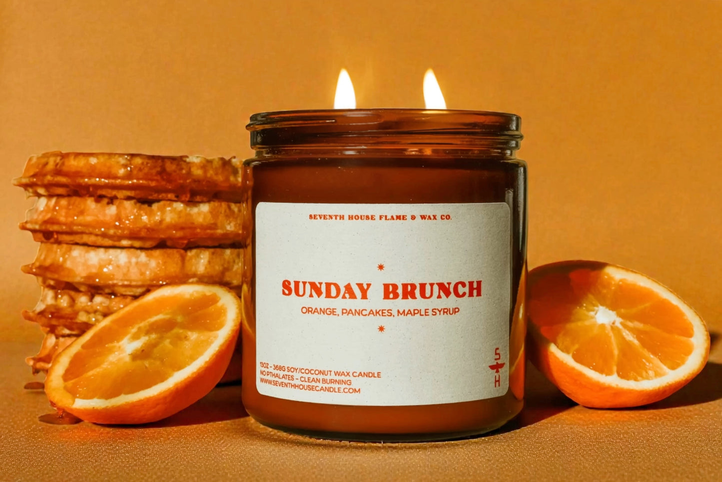SUNDAY BRUNCH - Pancakes, Maple, Orange & Butter