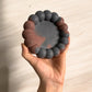 BUBBLE TRAY - Rust and Dark Grey