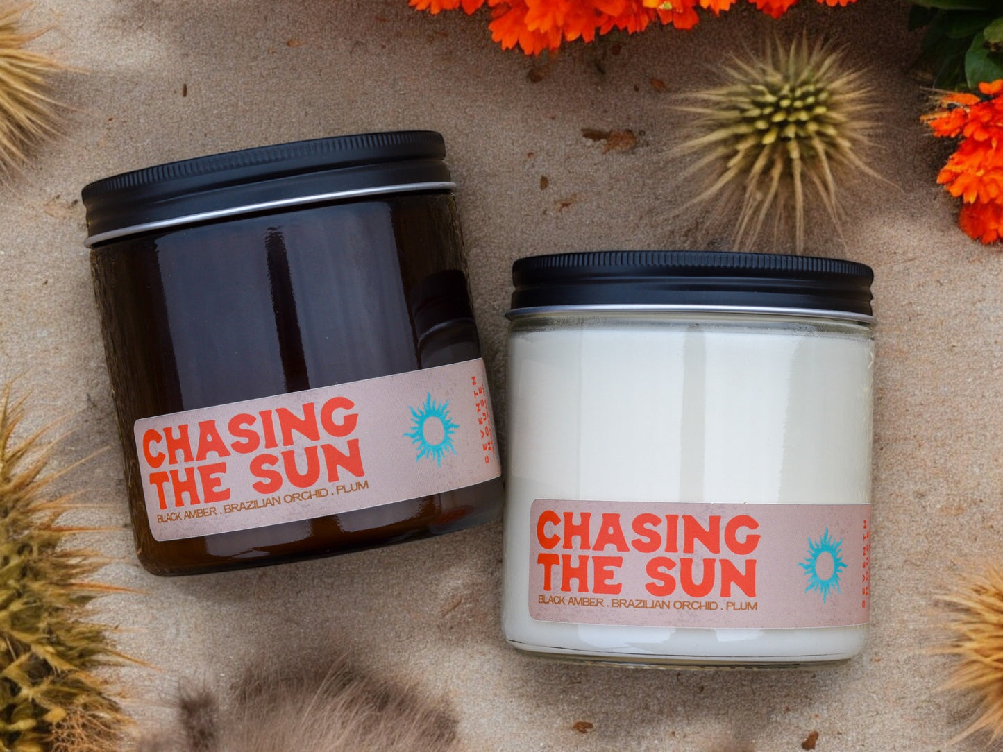 CHASING THE SUN - Black Amber & Brazilian Orchid