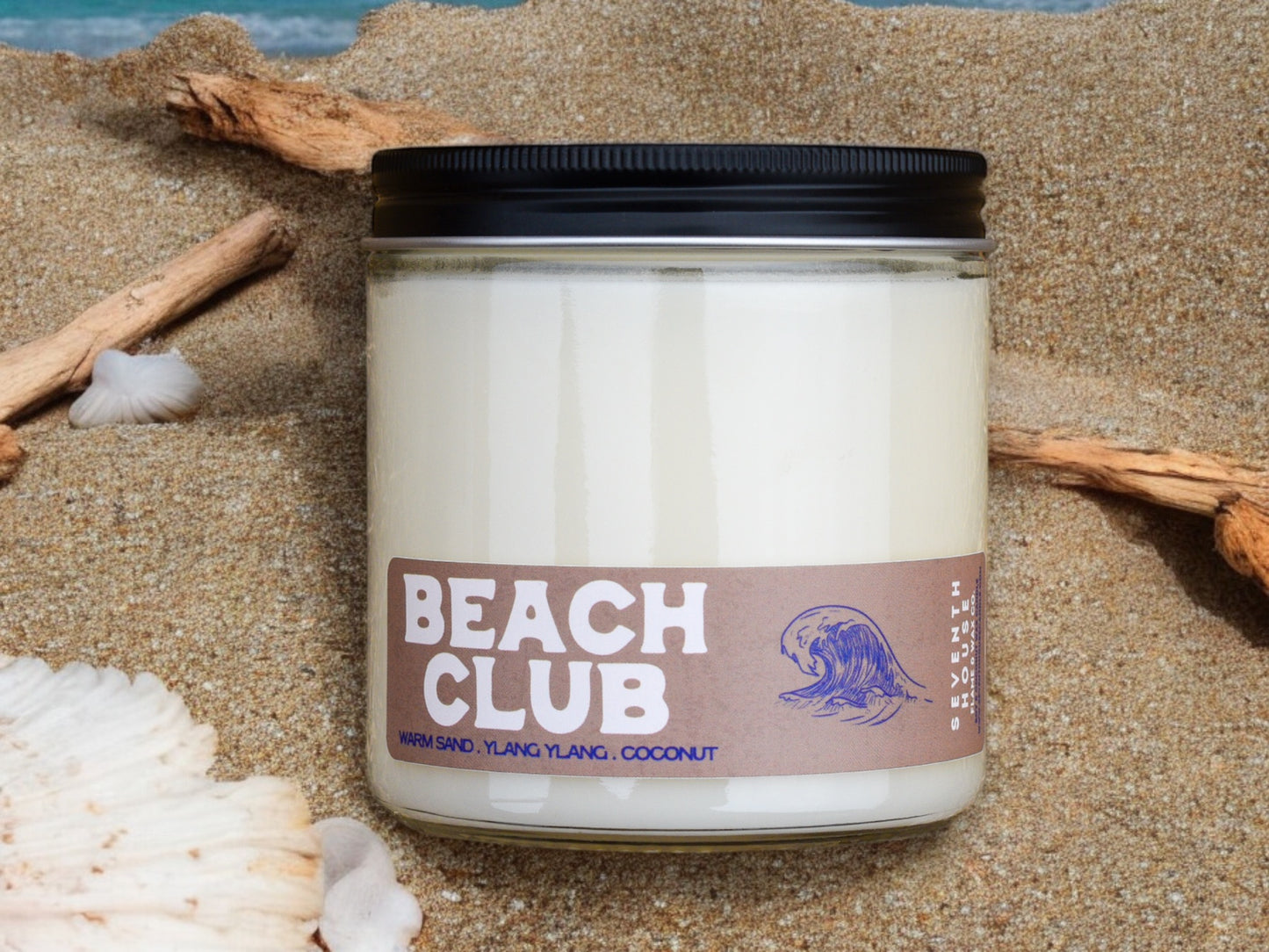 BEACH CLUB - Warm Sand, Ylang Ylang & Coconut