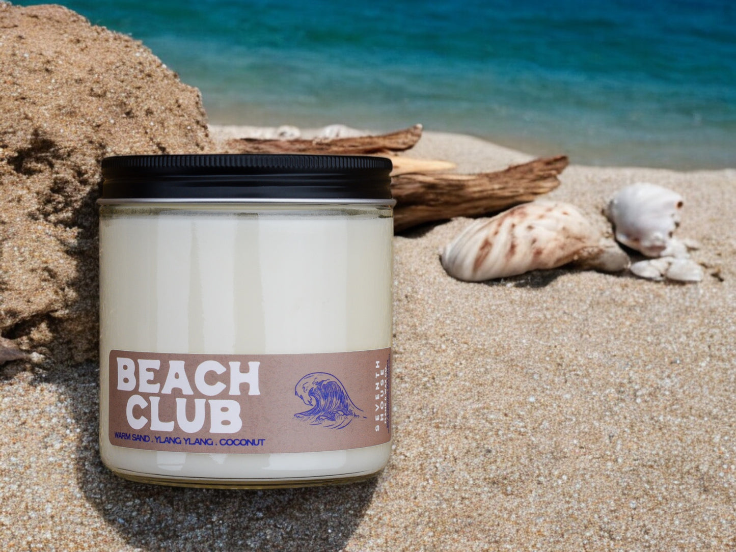 BEACH CLUB - Warm Sand, Ylang Ylang & Coconut