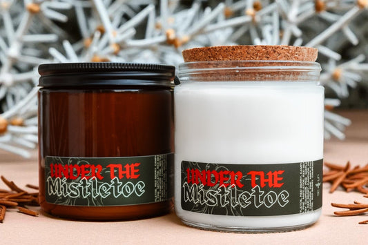 UNDER THE MISTLETOE - Mistletoe & Red Berry