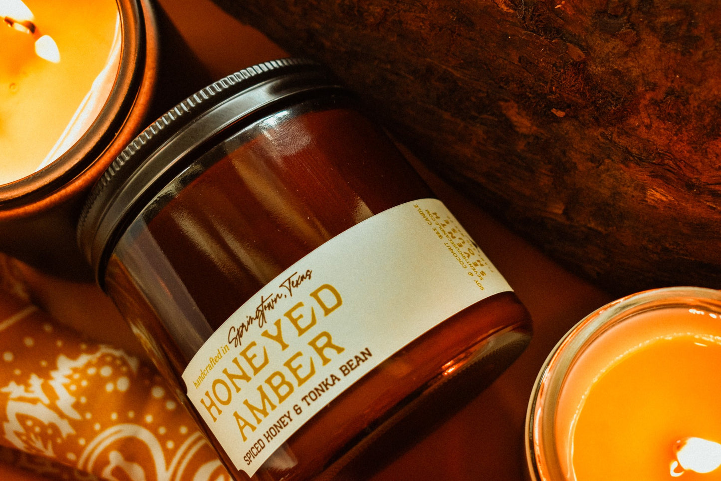 HONEYED AMBER - Spiced Honey & Tonka Bean