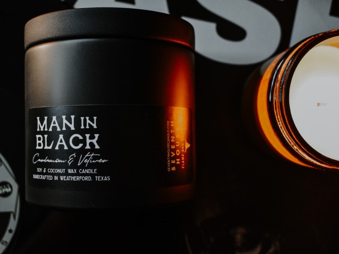 MAN IN BLACK - Cardamom & Vetiver